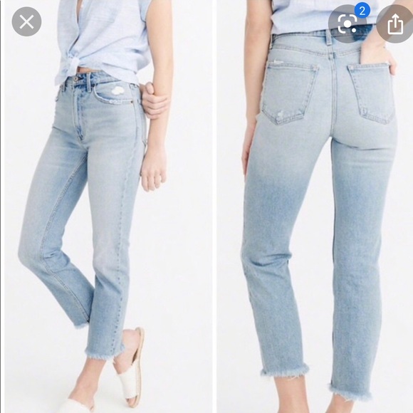 abercrombie straight jeans